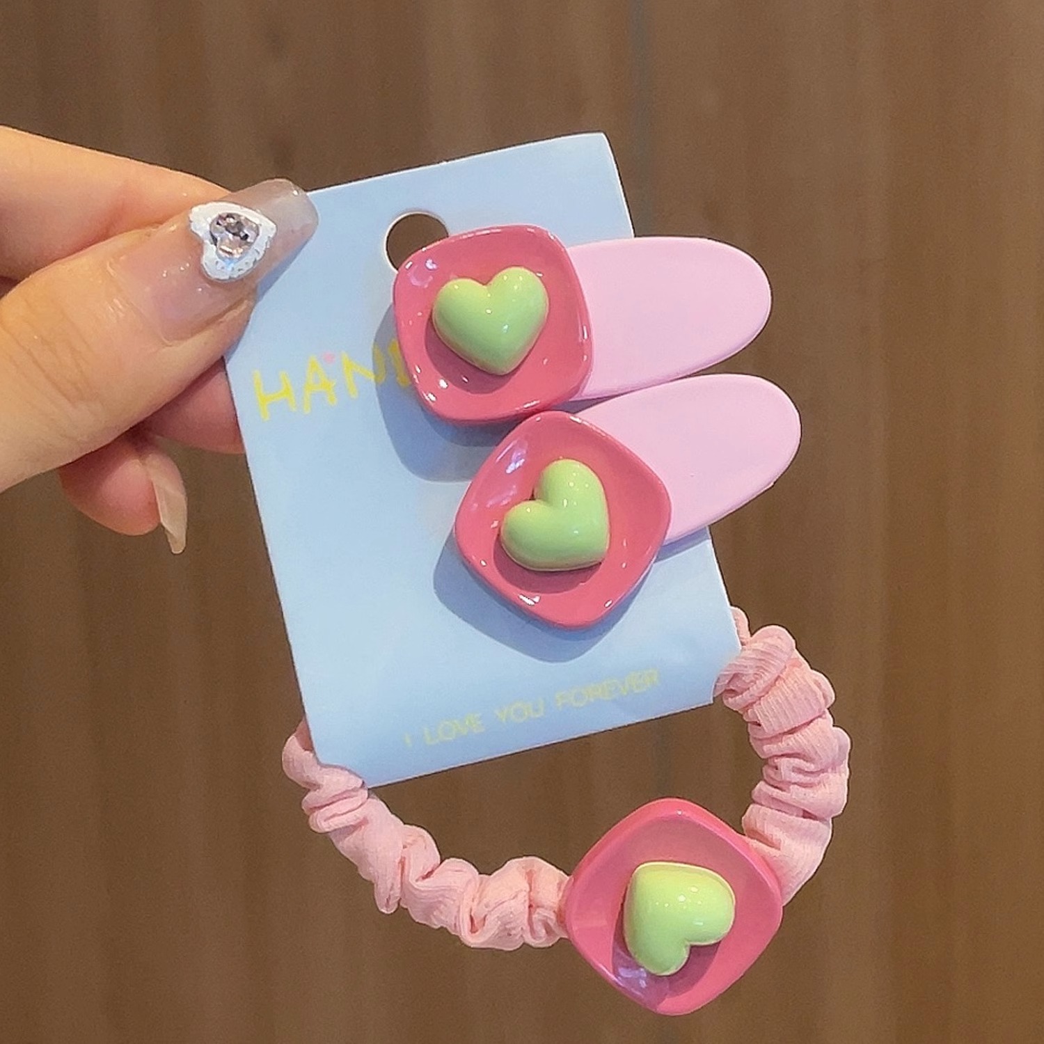 [세 조각] 빛 핑크