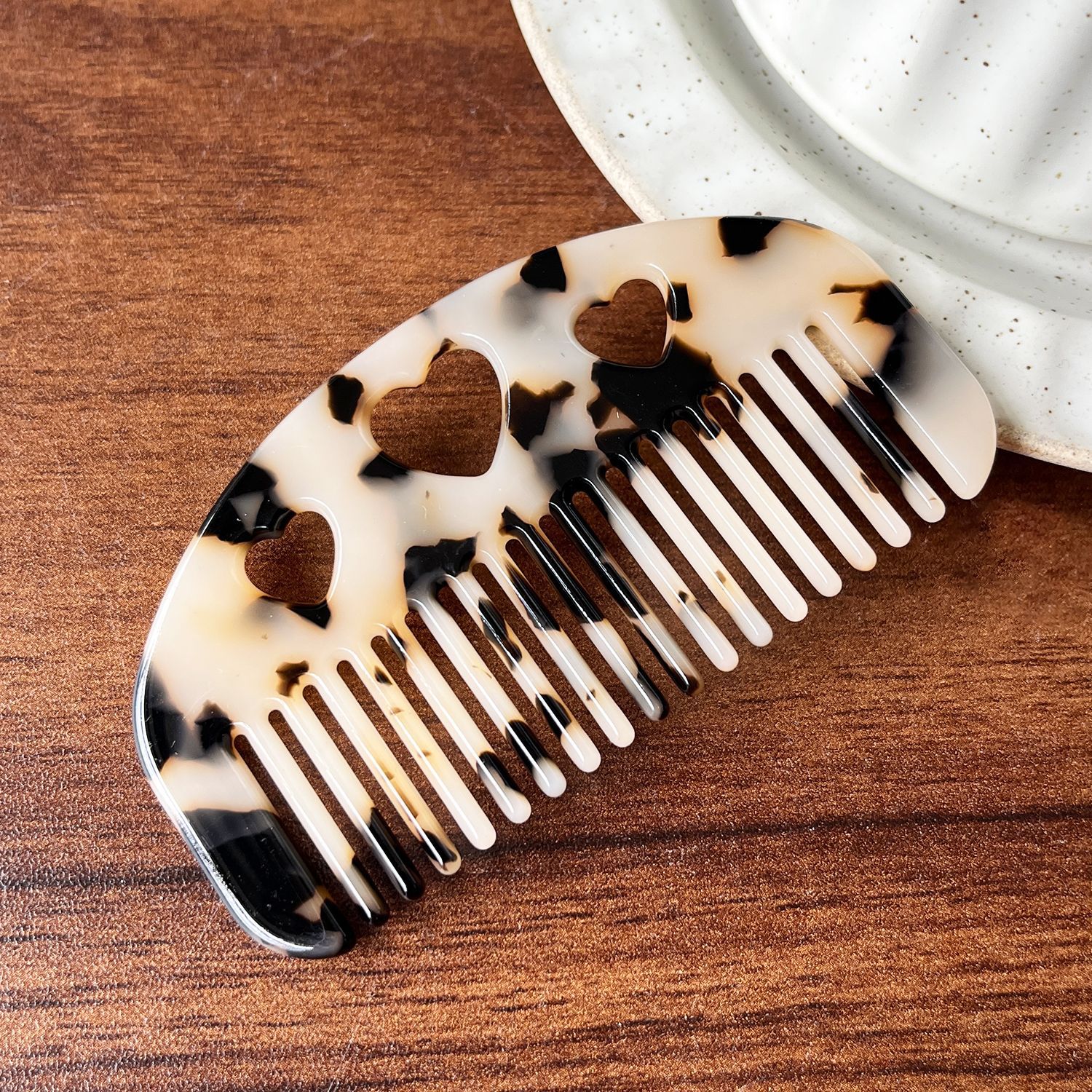 Sensación de alto nivel ~ acético placa portátil lavable pein de cabello antiestático pein de cabello retro