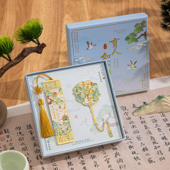 中国风教师节书签礼盒实用毕业精美小礼品送老师感谢师恩文创礼物