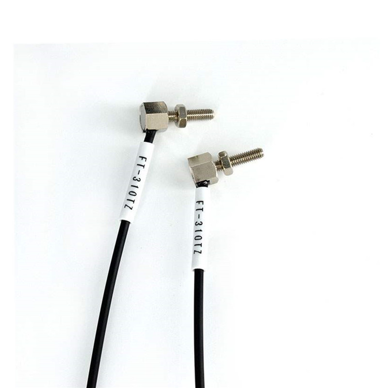 对射式光纤探头FT-310-TZ/410M4/610光纤线M3-90度弯头红外传感器