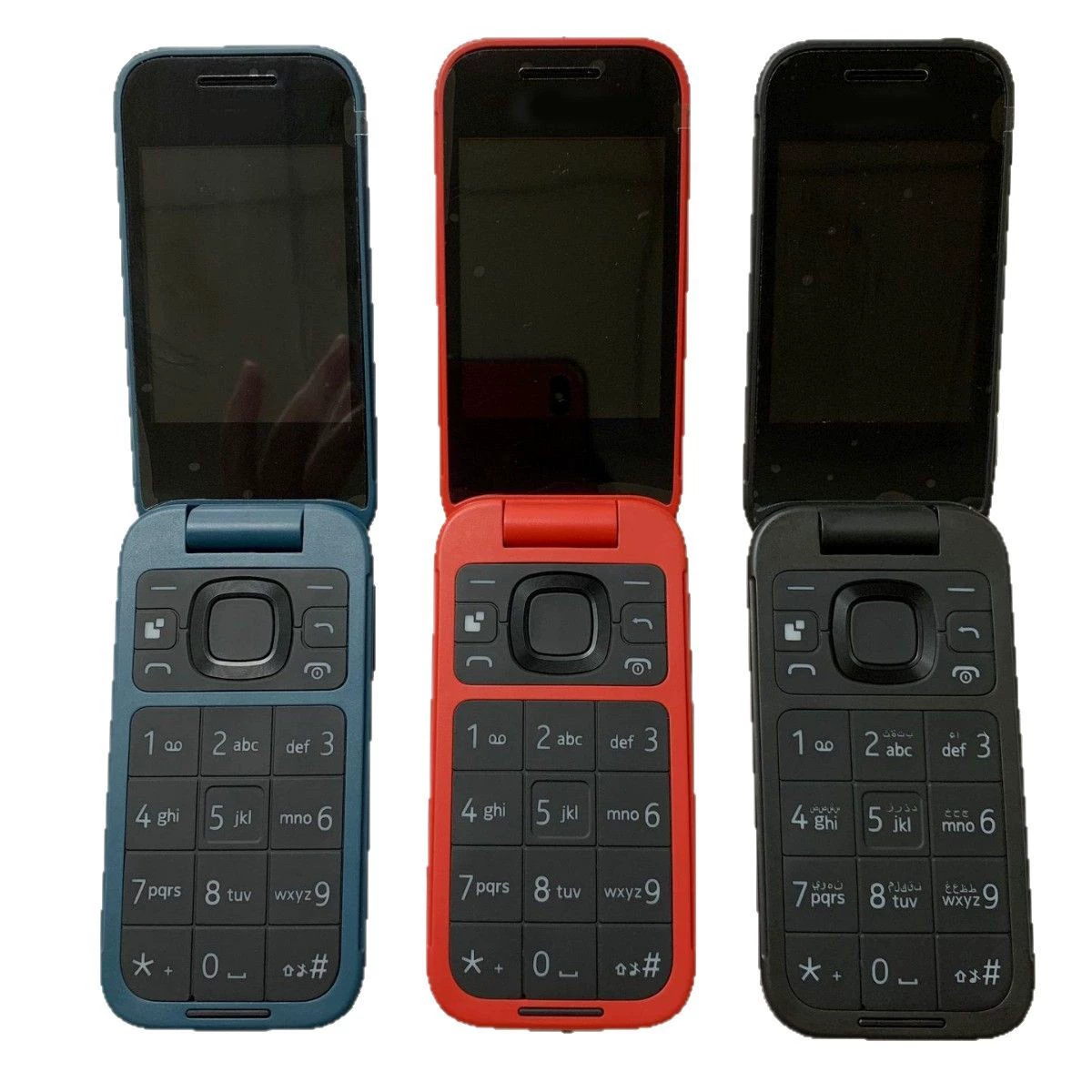 Складной мобильный телефон для пожилых, импортный, 2G