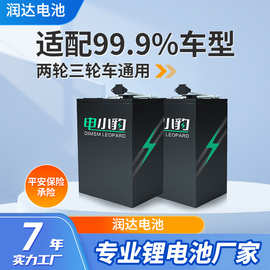 电动车锂电池60v系列大容量聚合物锂磷酸铁锂大单体外卖锂电池定