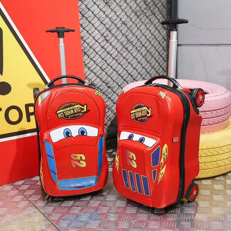 Universal cartoon cute suitcase with seat