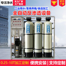 大型0.5吨RO反渗透水处理设备商用净水器直饮工业去离子纯水设备