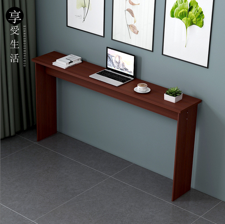 Simple Small Long Table Wall-Side Narrow Table Wide 2030 Wide Side Table Long Table Computer Table Rectangular Narrow Desk