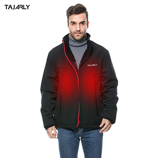 Cross-Border USB Winter Smart Heating Electric Heating Carbon Fiber Jacket Casual Ski Sports Jacket Jacket