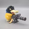 Gatling can reach the duck gangster + headgear