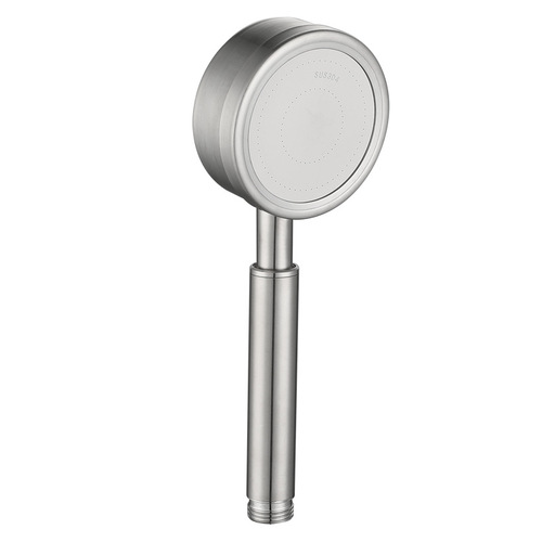 Powerful supercharged bath heater nozzle stainless steel small waist shower brushed shower set bathroom shower handheld shower head