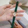 Retro small design square watch, belt, 2022 collection, simple and elegant design