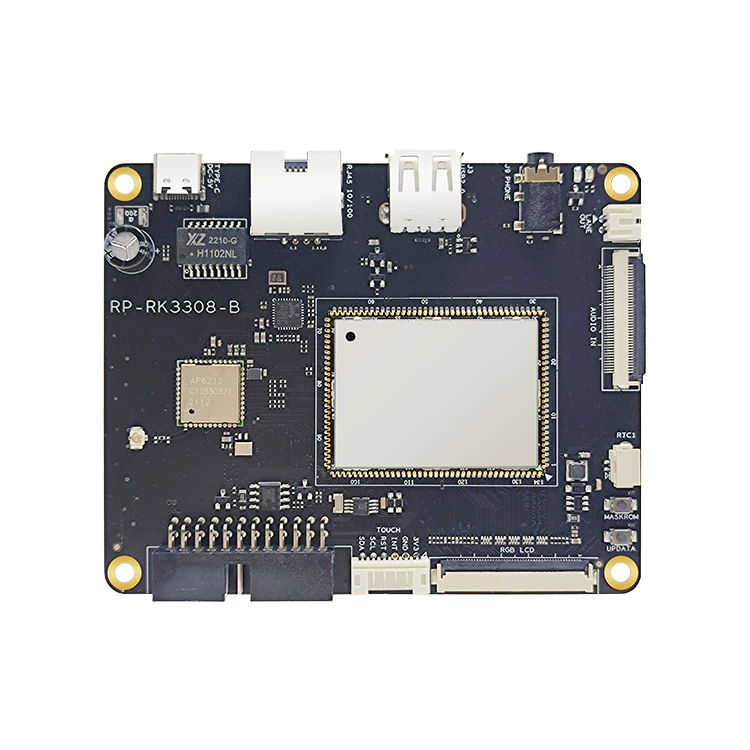 Разработческая плата Ricin Micro RK3308H ядро плата RockChip четверного ядра Linux RP-RK3308H