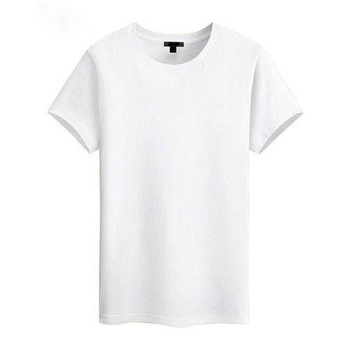 Men's Short Sleeve T-Shirt 230g Thick Cotton Casual Office T-Shirt in Color - Spring/Summer 2025, Guangdong Origin