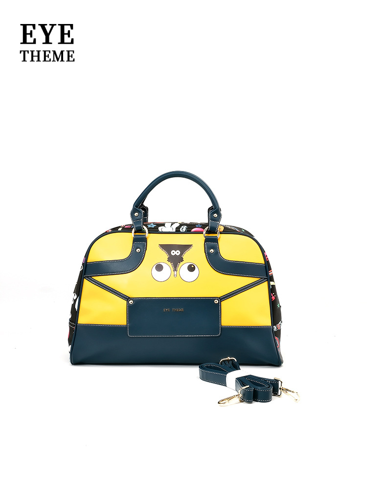 Bolsa de viaje de gran capacidad de acondicionamiento físico de dibujos animados de moda bolsas de viaje personales 2655 #