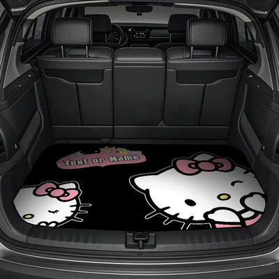 Avtomobil döşəmə paspasları trunk mat, dirt-resistant, dust-proof, non-slip - sanrio-trunk-8-75100cmcrystal-velvet