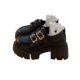 2025 Spring New British Style Loafers Women's Thick Heeled Thick Bottom Retro Fashionable Little Mary Jane Small Leather Shoes