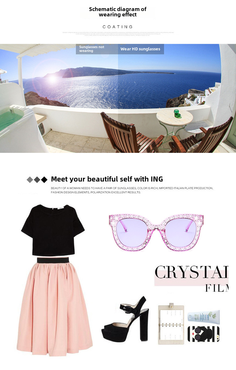 Personalized Five-pointed Star Jelly Color Sunglasses Fashion Colorful Ocean Sunglasses Cute Playful Glasses 5035_voghion.com