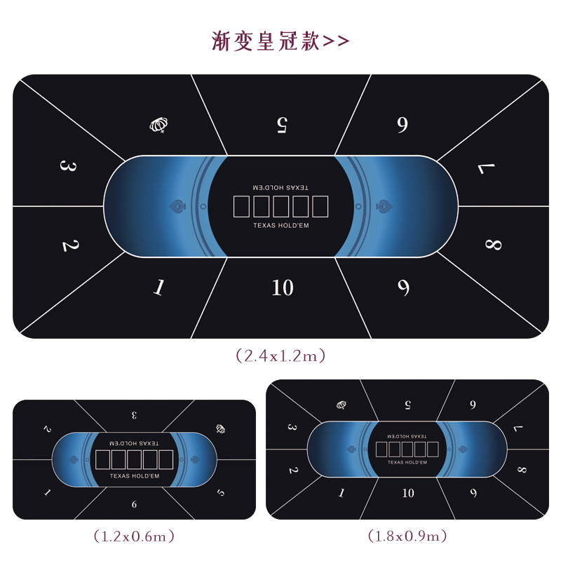 Texas poker estera mantel estera de mesa cuadrada redonda chip estera de goma poker estera de mesa de escritorio estera de Ajedrez de entretenimiento