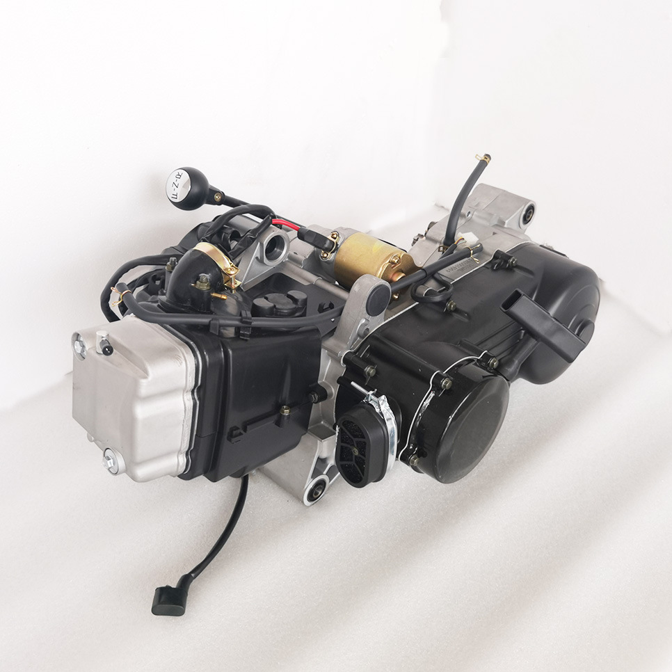 Golden Wave Gy6 200Cc Air-Cooled Engine with Hand-Pull Start, Stepless Transmission, and Reverse Gear for Beach Buggy Go-Kart