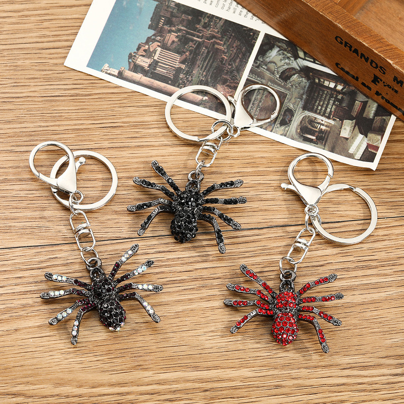 Cross-Border Halloween Scare Accessories: Dark Pumpkin Keychain, Spider Accessories, Gothic Retro Spider Halloween Cross-Border Halloween Scare Accessories: Dark Pumpkin Keychain, Spider Accessories, Gothic Retro Spider Halloween