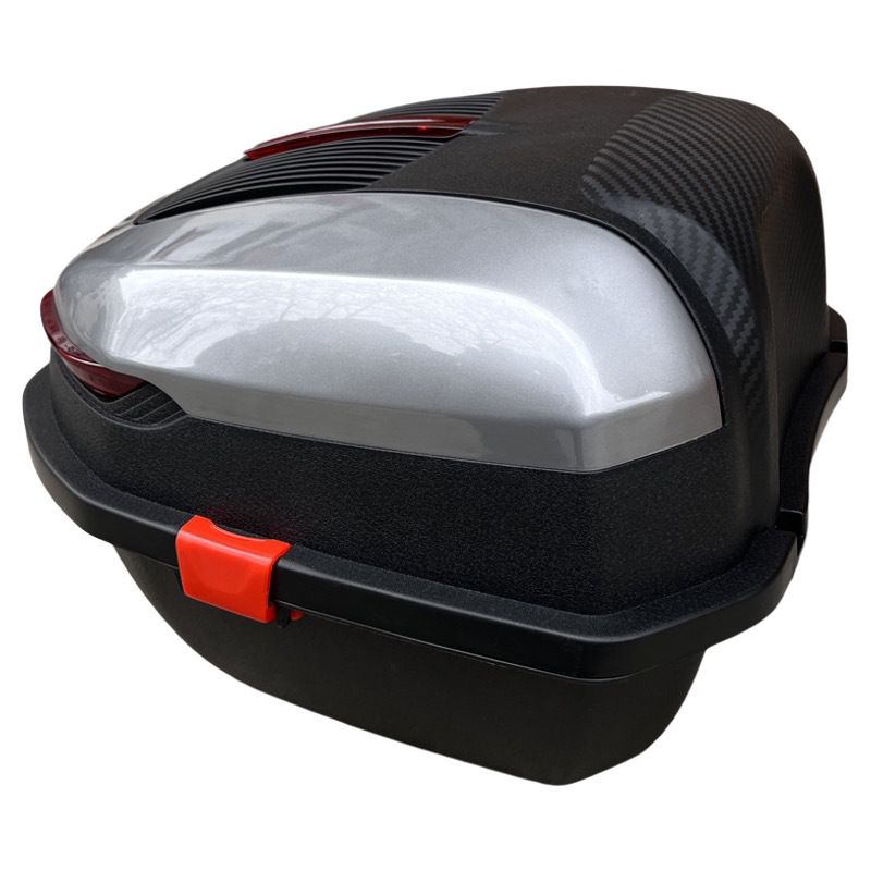 Motorcycle trunk large capacity tram battery car electric car rear backrest tail box extra large storage box anti-shake
