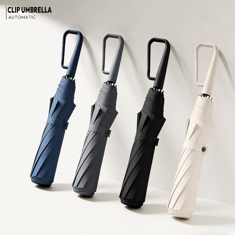 80% off Ring Buckle Easy-Fold Umbrella, Solid Color, Business Style, Large and Thick, Dual-Use for Sun and Rain, Memory-Foldable Umbrella, Wholesale 80% off Ring Buckle Easy-Fold Umbrella, Solid Color, Business Style, Large and Thick, Dual-Use for Sun and Rain, Memory-Foldable Umbrella, Wholesale