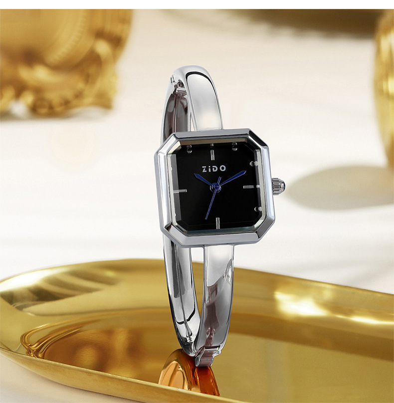 Women's Exquisite Small Square Quartz Watch Elegant Versatile_voghion.com