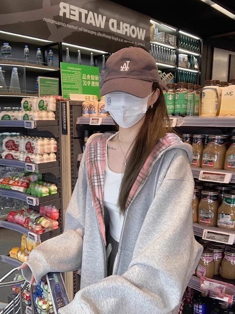 即墨卫衣连帽外套女秋2025新款爆款女装韩系早秋穿搭休闲显瘦上衣|undefined