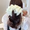 Big shiffon hairpin with bow, hairgrip, french style