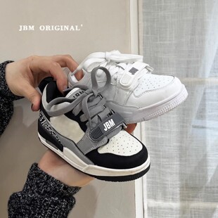 Air jordan, детские белые кеды, кушон для мальчиков на липучке, кроссовки, баскетбольная форма, коллекция 2026 года
