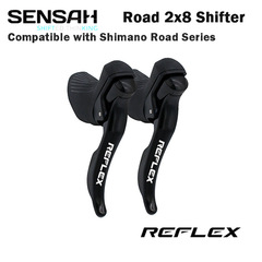 SENSAH Road Bike Handlebar Shift Lever 2x7/8/9/10/11/12-Speed Rear Derailleur 16-Speed 18-Speed 20/22/24-Speed