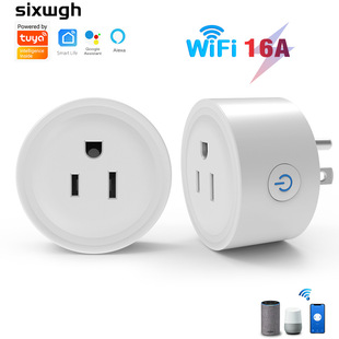 Graffiti wifi US gauge socket smart plug mobile phone APP remote control Alexa voice timing switch