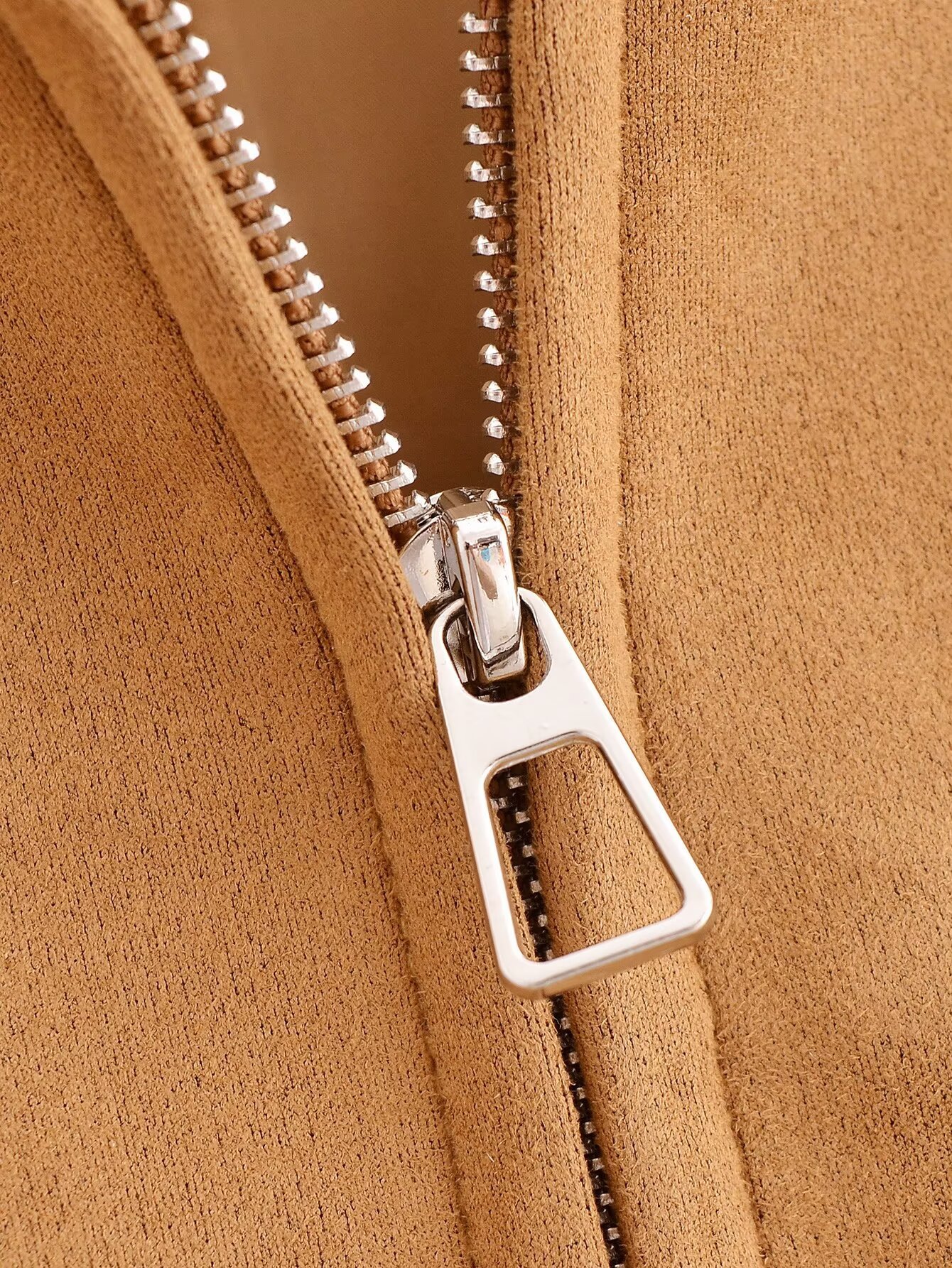 Abbigliamento donna autunno e inverno 2024 nuova moda di strada casual giacca con collo alto_voghion.com