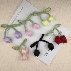 韩系花苞郁金香花朵饰品配件窗帘装饰diy母亲节花朵蛋糕饰品辅料