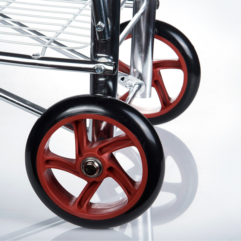 摺疊買菜籃老人購物車買菜小拉車可摺疊爬樓梯手拉家用便攜菜藍車