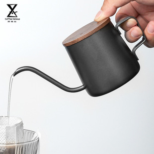 Hanging Ear Coffee Pot 304 Stainless Steel 250ml Drip Filter Household Small Mini Hand-Pour Thin Mouth Long Mouth Water Kettle