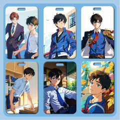 逮捕令卡套批發塑料滑蓋學生校牌飯卡胸牌小卡工作證卡套門禁公交