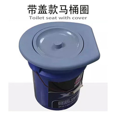 トイレの便器の通用型の乾燥トイレの簡易サークルの農村の農村の厚い便の都市の家庭の便器の蓋