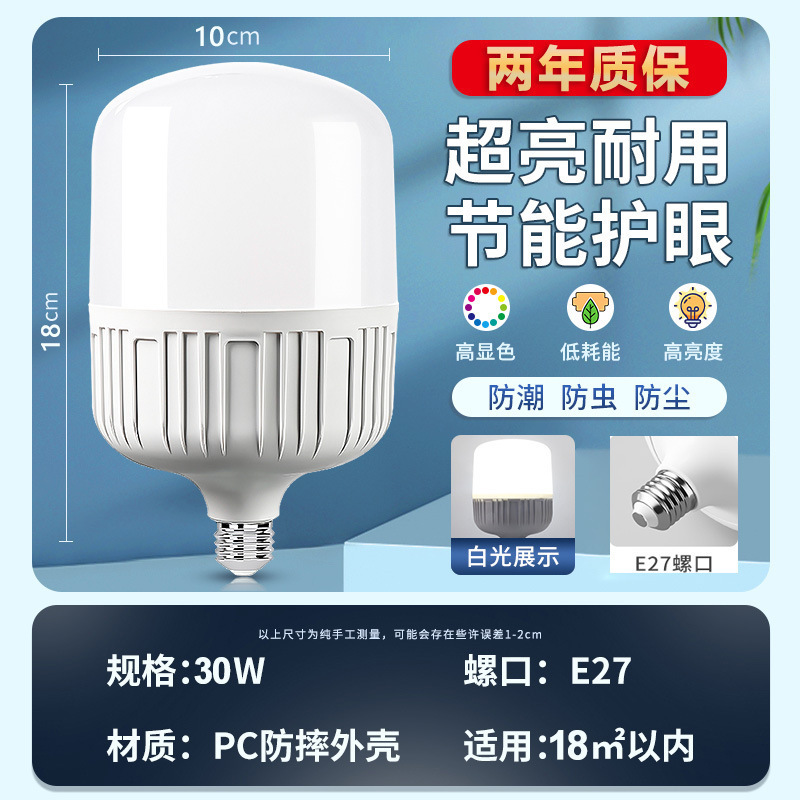 Zhongshan especial lámpara led super brillante retro tornillo hogar dormitorio ahorro de energía fuente de luz impermeable iluminación interior