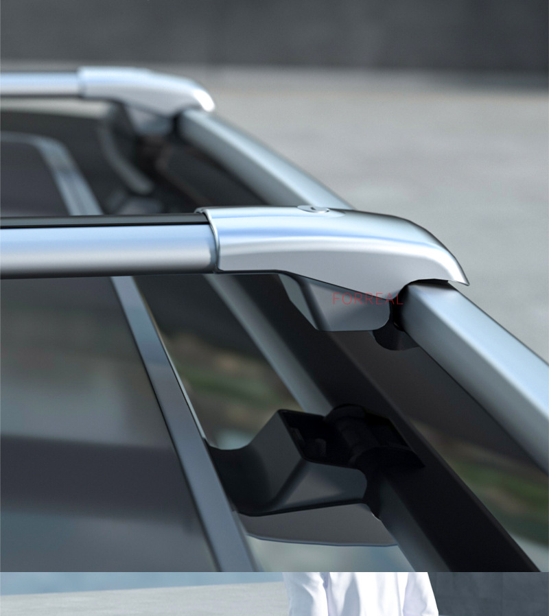 SUV universal roof rail luggage rack car roof alligator rail tiger claw rail roof rack aluminum alloy