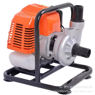 轻便小型汽油抽水泵 可移动便携柴油机农用抽水泵抗旱排涝抢险大