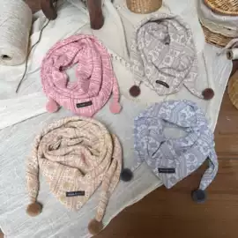 2件套;儿童帽;儿童围巾