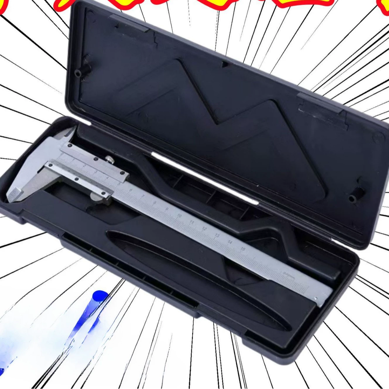 Немецкий качественный штангенциркуль промышленного класса из нержавеющей стали, высокоточный цифровой дисплей, встроенный штангенциркуль, измерительный инструмент 15