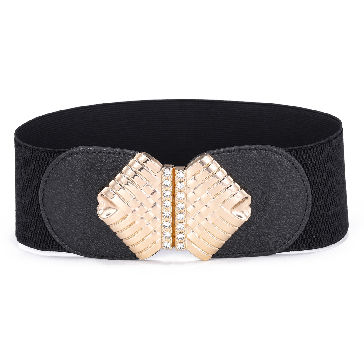 Cinturón ancho, falda decorativa para mujer, abrigo, cintura, hebilla de todo fósforo, sello de cintura elástico y elástico, siete estilos, tres tamaños disponibles