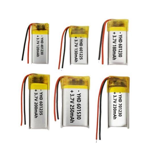 Hanging neck headset battery 401230 601225 601230 601235 601530 701230 polymer