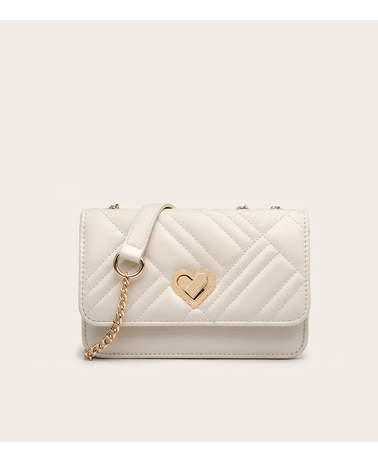 Borsa a tracolla donna versatile con ricamo e catena alla moda_voghion.com