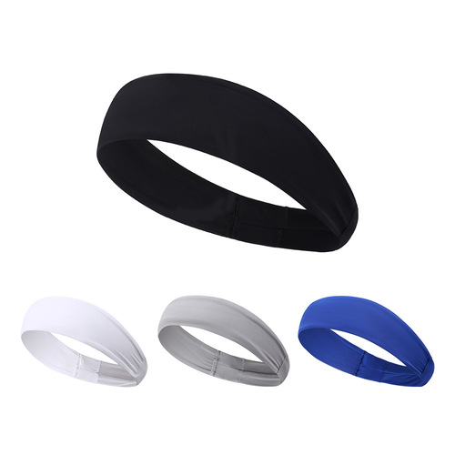 Amazon Summer Sports Sweatband for Men, Absorbent Running Headband, Nylon Ice Silk High Elasticity Quick-Drying Sweat Proof Band