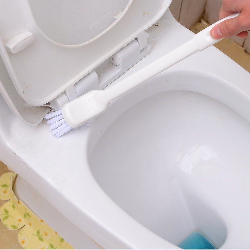 Toilet Bathroom Hanging Cleaning Powerful Long Handle Plastic Thickened Stain Removal Brush_voghion.com