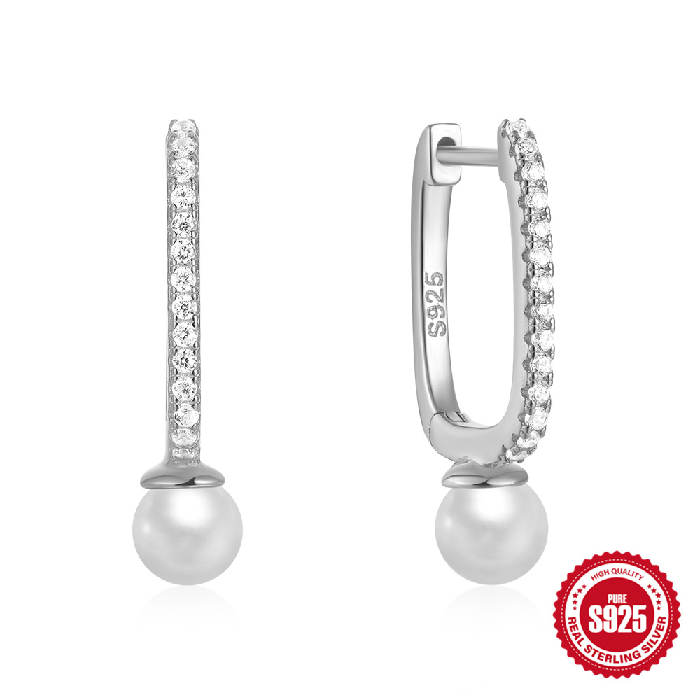 1g Weight 925 Sterling Silver Ear Needle Material 18K Gold Plated Plating Material Drop Earrings Classification 1 Pair Quantity Date, Tea Party Occasion 925 Sterling Silver Material Geometric Pattern All Seasons Season Women's Gender Elegant, Simple Style Style 1 Pair 18K Gold Plated 925 Sterling Silver 925 Sterling Silver Earrings Geometric Drop Earrings 86