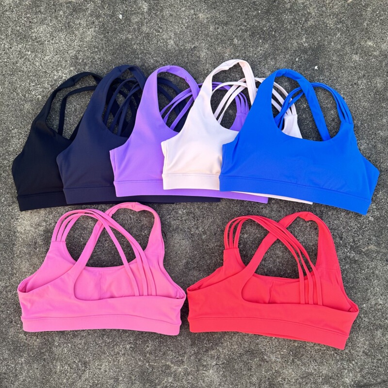 Wholesale High Impact Shockproof Beauty Back Yoga Bra Sports Bra Outdoor Running Quick Drying Breathable Fitness Vest