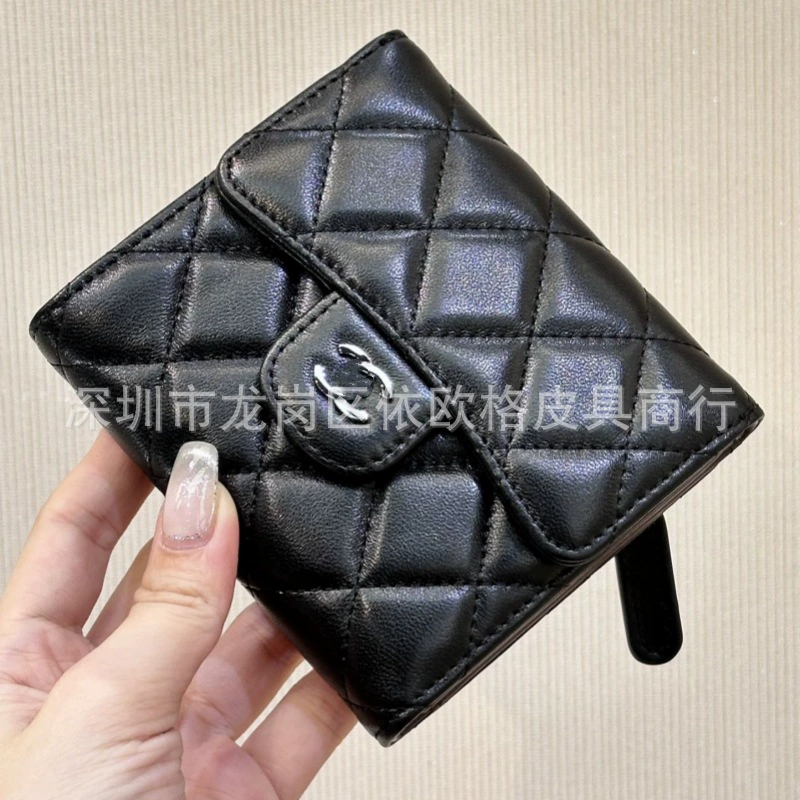 Кошелек для визиток, держатель карт, корейский стиль, стиль Chanel, [Перекрёстной торговлей]
