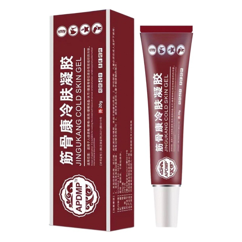 In-Stock Jingukang Cooling Gel for Muscle and Joint Relief, Spinal Discomfort, Shoulder External Use Ointment, Wholesale and Dropshipping
